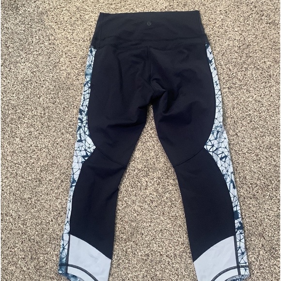 Lululemon 7/8 leggings size 4 black gym workout - Picture 7 of 9